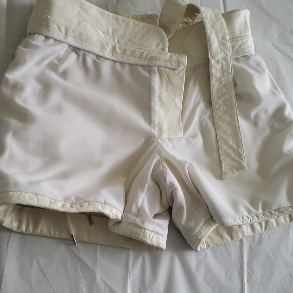 Rebecca Minkoff NEW Shorts Leather LaceUp Sexy ๐HP๐ - Picture 12 of 16